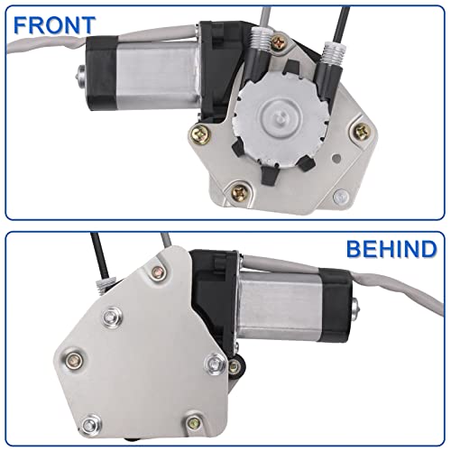 Obaee 741-768 Front Driver Side Power Window Lift Regulator with Motor Compatible with Jeep Cherokee XJ 1997-2001 Replacement OEM 55154959AI - Image 5