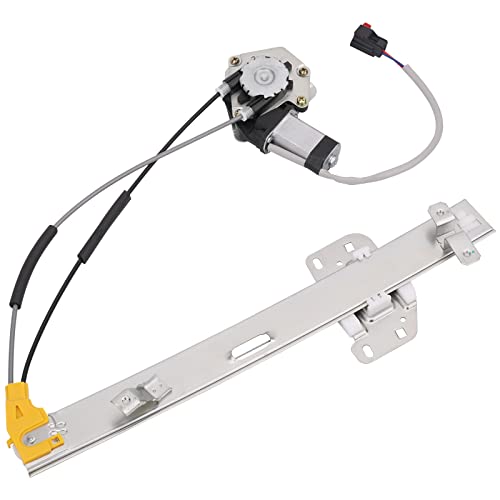 Obaee 741-768 Front Driver Side Power Window Lift Regulator with Motor Compatible with Jeep Cherokee XJ 1997-2001 Replacement OEM 55154959AI - Image 1