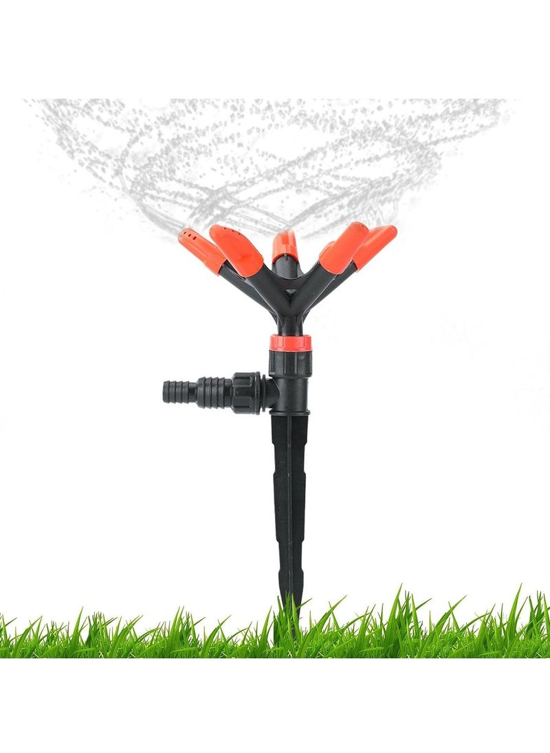 DubaiGallery Garden Sprinkler 360°Automatic Rotating Lawn Sprinklers Water Sprinkler  - Image 2