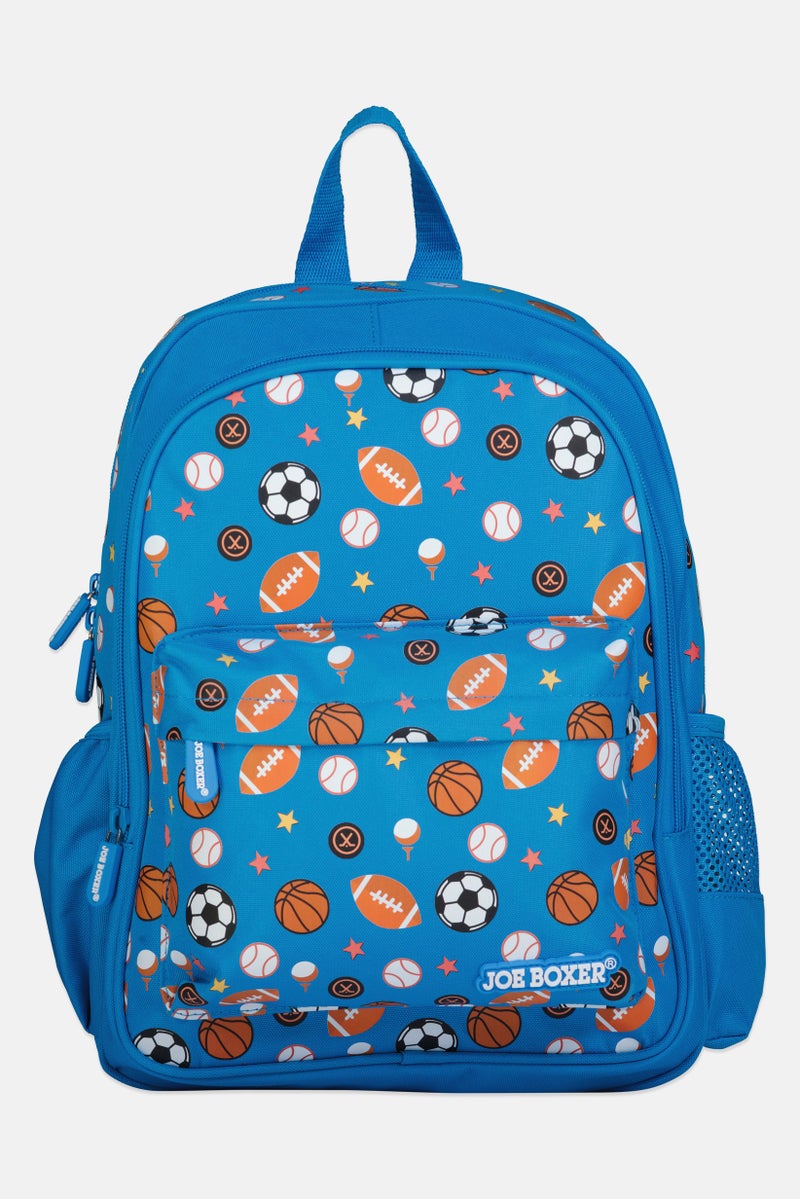 Joe Boxer Kids Boy Graphic Print Backpack, Multicolor - Image 1