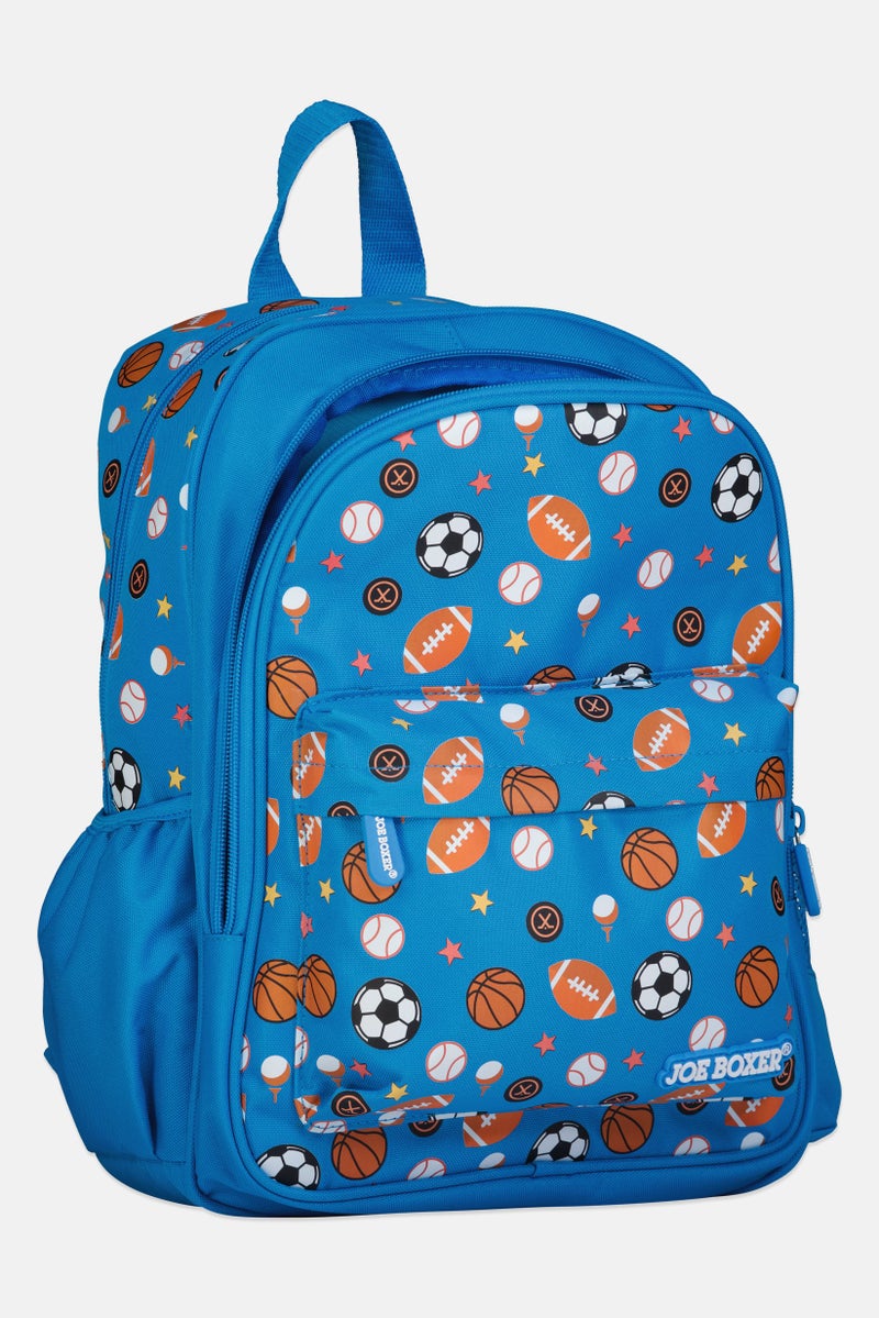 Joe Boxer Kids Boy Graphic Print Backpack, Multicolor - Image 3