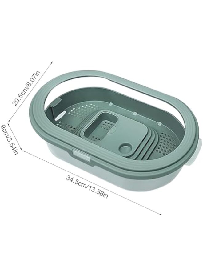 Small Turtle Terrarium Basking Dock Aquarium, Anti-Escape Box for Terrapins, Miniature Enclosure - Image 2