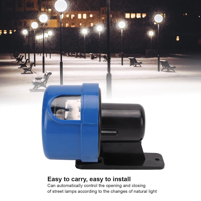 klarako Twist Lock Photocell, 10A Light Weight Power Saving for Garden Street Light Switch Lamp with Wide Application, Fully Automatic Switch - Image 3
