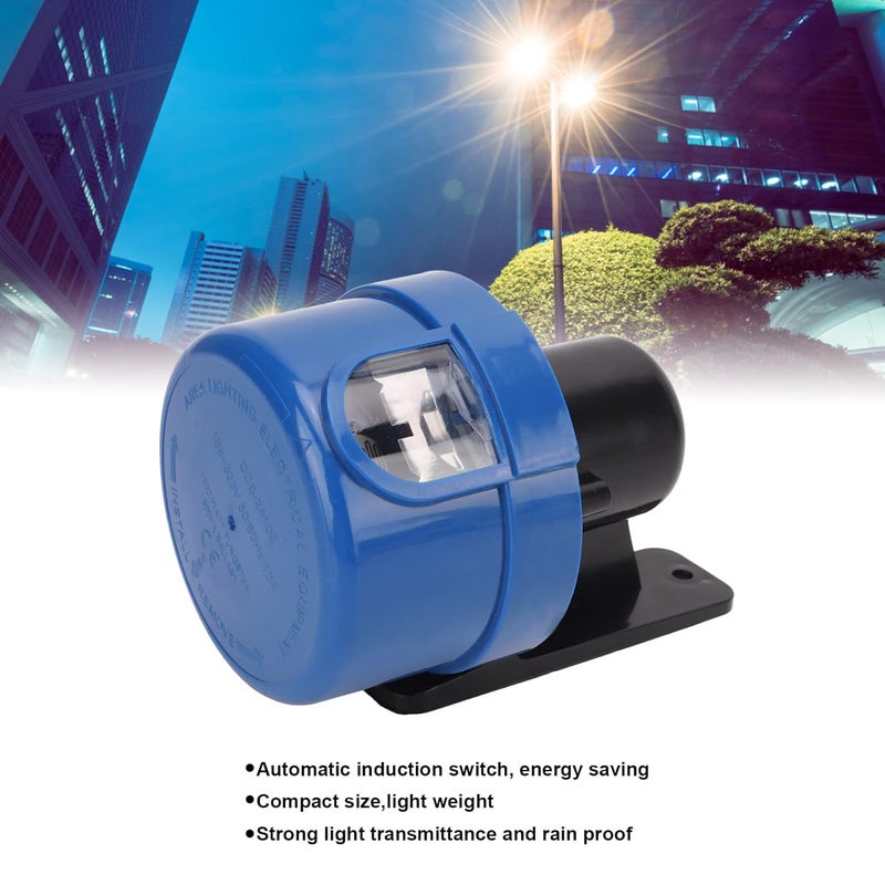 klarako Twist Lock Photocell, 10A Light Weight Power Saving for Garden Street Light Switch Lamp with Wide Application, Fully Automatic Switch - Image 5