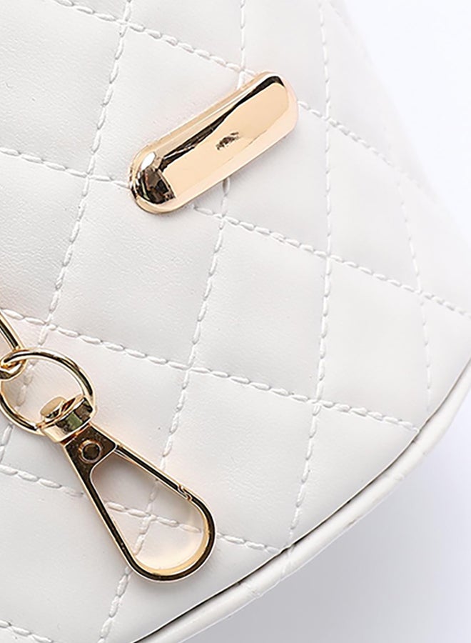 XO Style Women's Bucket Bag with Pearl Handle  - Image 4