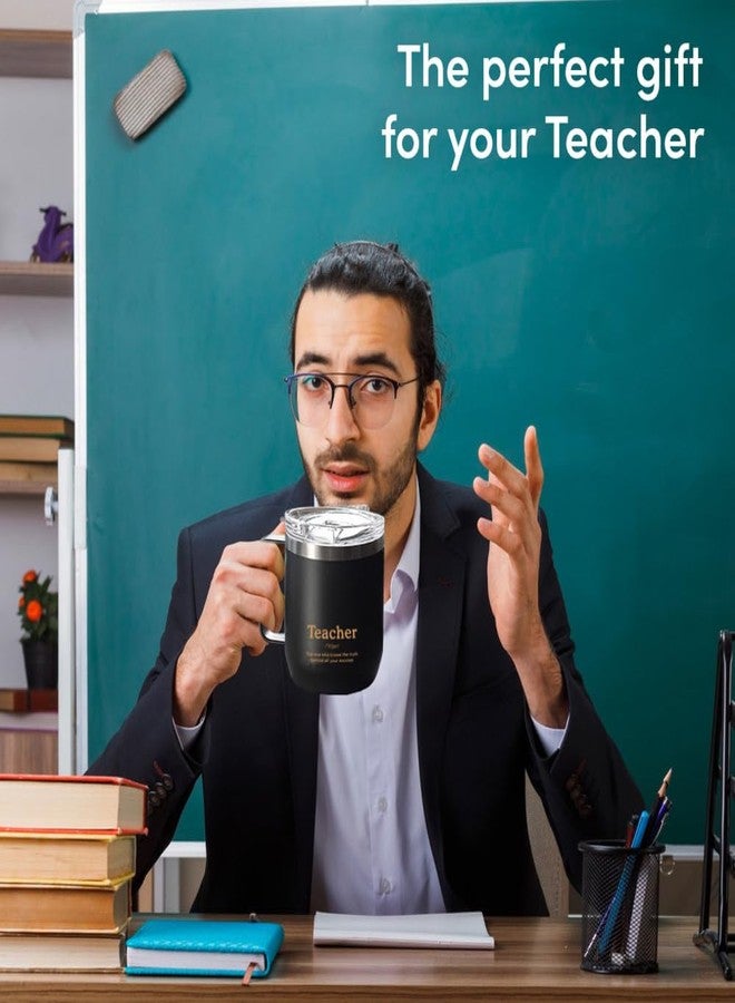 VAHDAM Teacher Travel Mug 300ml (10.1oz) - Stainless Steel Vacuum Insulated Coffee & Tea Tumbler with Lid, Reusable Hot & Cold Cup, Mother’s Day Gift for Teachers, Mom Teacher Appreciation - Image 2