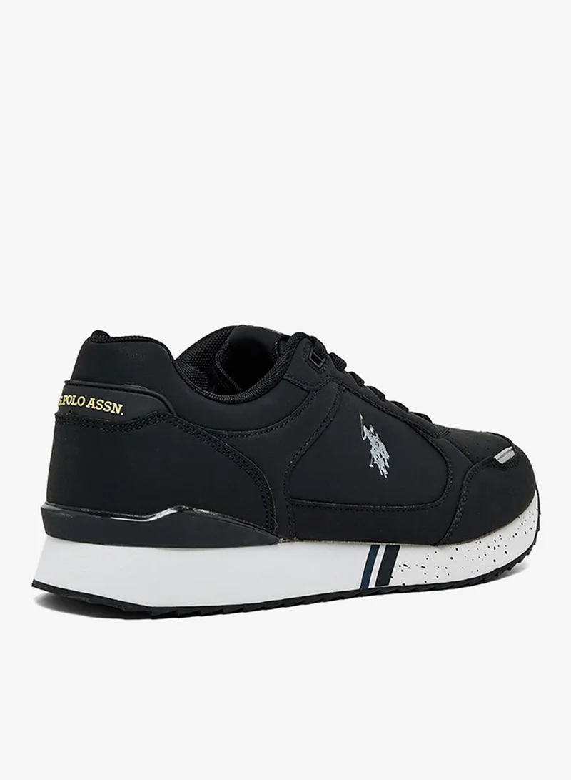 U.S. Polo Assn. BLACK MEN LIFESTYLE COMFORT SNEAKERS for Men | Best Price UAE
