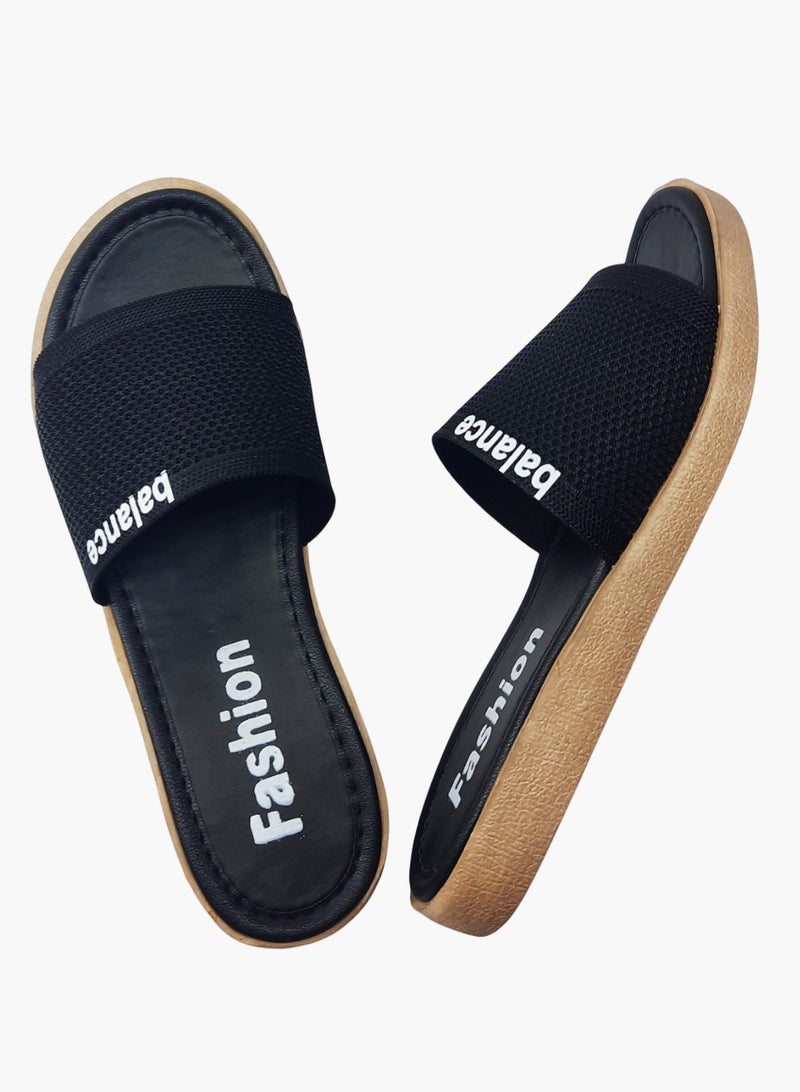 Slide Slippers with Comfortable Lightweight Foam Sole for Women - Image 2