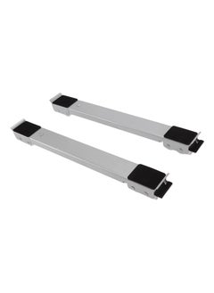 NBB GLOBAL TRADERS 2Pcs Extendable Appliance Furniture Dolly Mobile Roller – Heavy Duty Adjustable Metal Stand Base for Washing Machines, Refrigerators, Dryers, Dishwashers  - Image 3