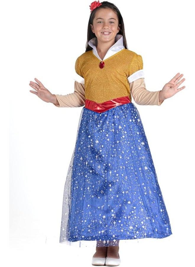 Ciao زي ديزني سنو وايت 8-10 سنوات | زي أميرة للأطفال | فستان بيانكانيف من مجموعة أميرات ديزني - Image 2