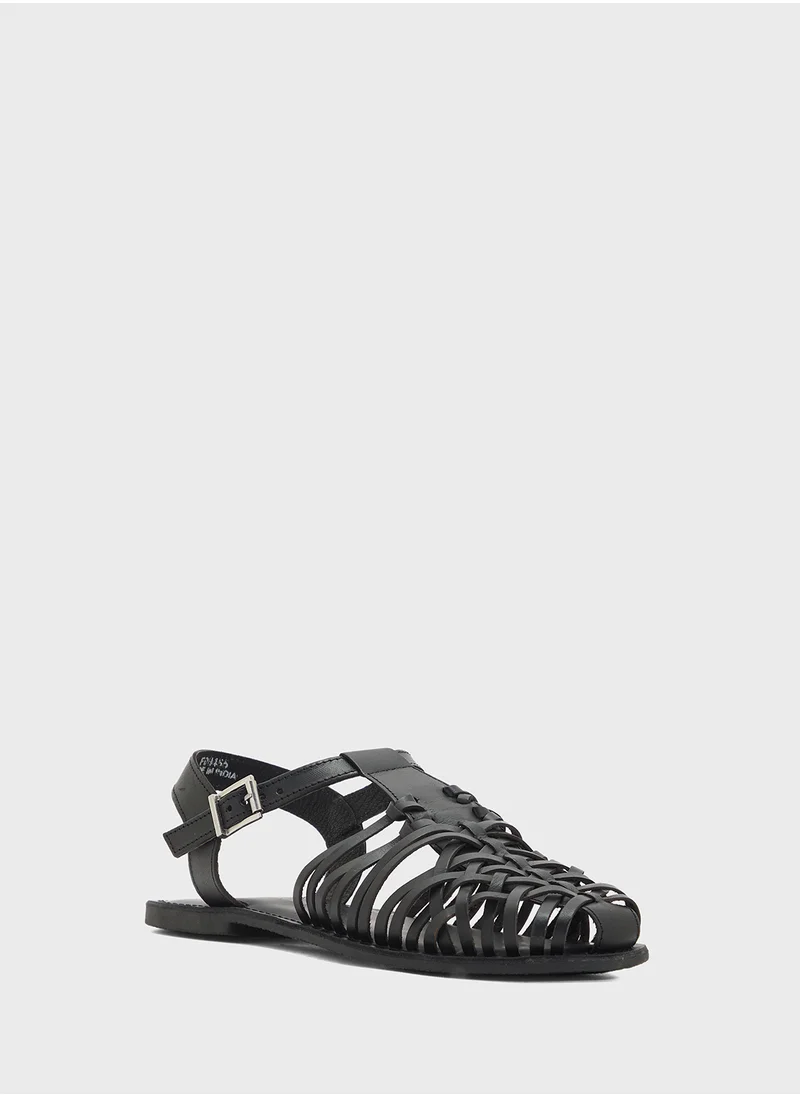 جينجر Flat Fisherman Sandal