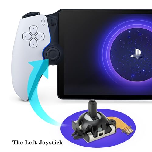 Sedicoca 1-Pack Left Joystick Replacement Kit for PlayStation Portal PS Portal Console/PS5 VR2Controller,Analog Thumb Stick Repair Hall Effect Joystick for PS5 Portal/PSVR2 Controller(Left Joystick) - Image 2