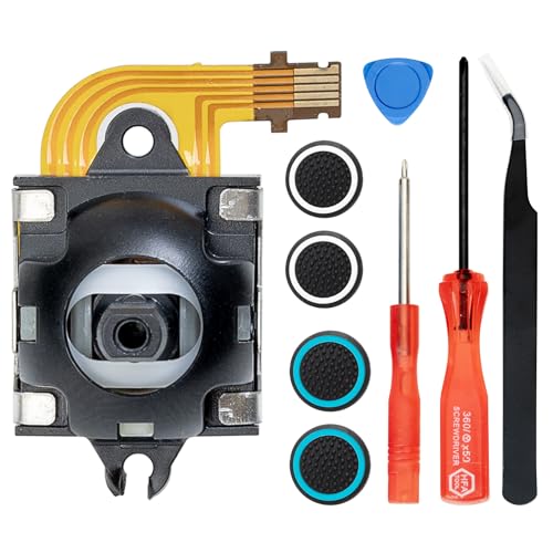 Sedicoca 1-Pack Left Joystick Replacement Kit for PlayStation Portal PS Portal Console/PS5 VR2Controller,Analog Thumb Stick Repair Hall Effect Joystick for PS5 Portal/PSVR2 Controller(Left Joystick) - Image 1