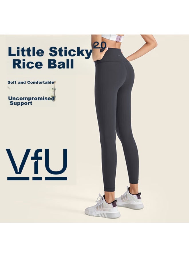 Vfu Xiao Nuo Dan 2.0 Yoga Pants For Women, Outdoor Sports Fitness Pants, Running Yoga Wear, Tight-fitting Pants, Graphite Gray, M - Image 1