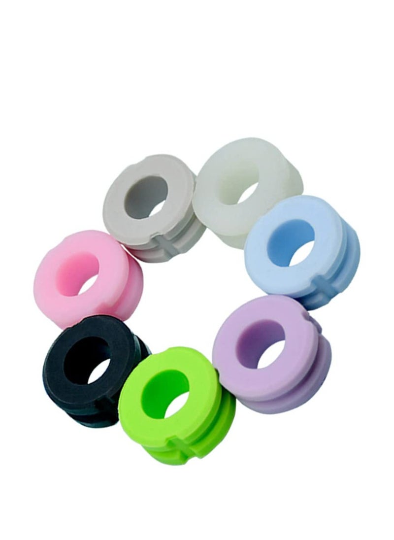 SYOSI Jaw Exerciser, 7pcs Jawline Exerciser, Face and Toning and Slimmer, Jawline Strengthener, Chin Reducer, Muscle Training Jaw Exerciser Facial Exercise, for Men Women  - Image 1