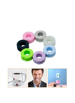 SYOSI Jaw Exerciser, 7pcs Jawline Exerciser, Face and Toning and Slimmer, Jawline Strengthener, Chin Reducer, Muscle Training Jaw Exerciser Facial Exercise, for Men Women  - Image 2