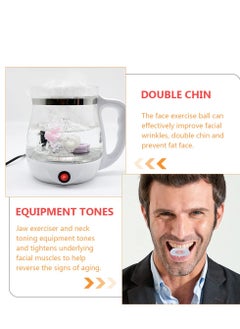 SYOSI Jaw Exerciser, 7pcs Jawline Exerciser, Face and Toning and Slimmer, Jawline Strengthener, Chin Reducer, Muscle Training Jaw Exerciser Facial Exercise, for Men Women  - Image 4