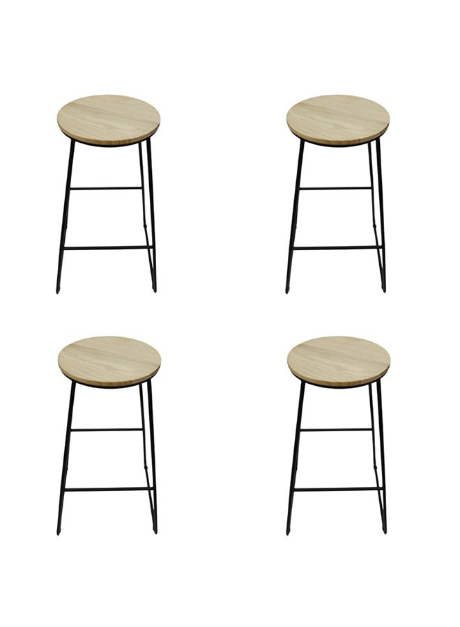 JILPHAR FURNITURE كرسي بار بأسلوب مينيماليستي من جيلفار 1274 مجموعة من 4 قطع