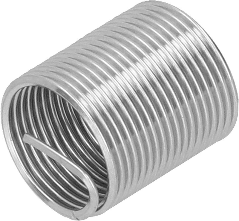 Hyuduo 20 PCS Thread Repair Insert, M14 x 1.25 Helicoil Metric Thread Sleeves, Stainless Steel Wire Thread Sheaths with Different Length to Choose for Thread Repair(14mm) - Image 4