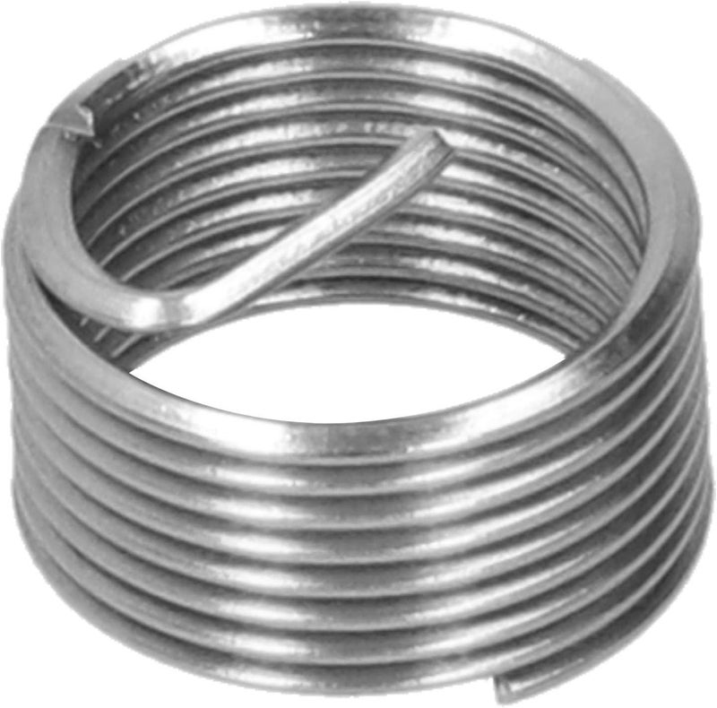 Hyuduo 20 PCS Thread Repair Insert, M14 x 1.25 Helicoil Metric Thread Sleeves, Stainless Steel Wire Thread Sheaths with Different Length to Choose for Thread Repair(14mm) - Image 1