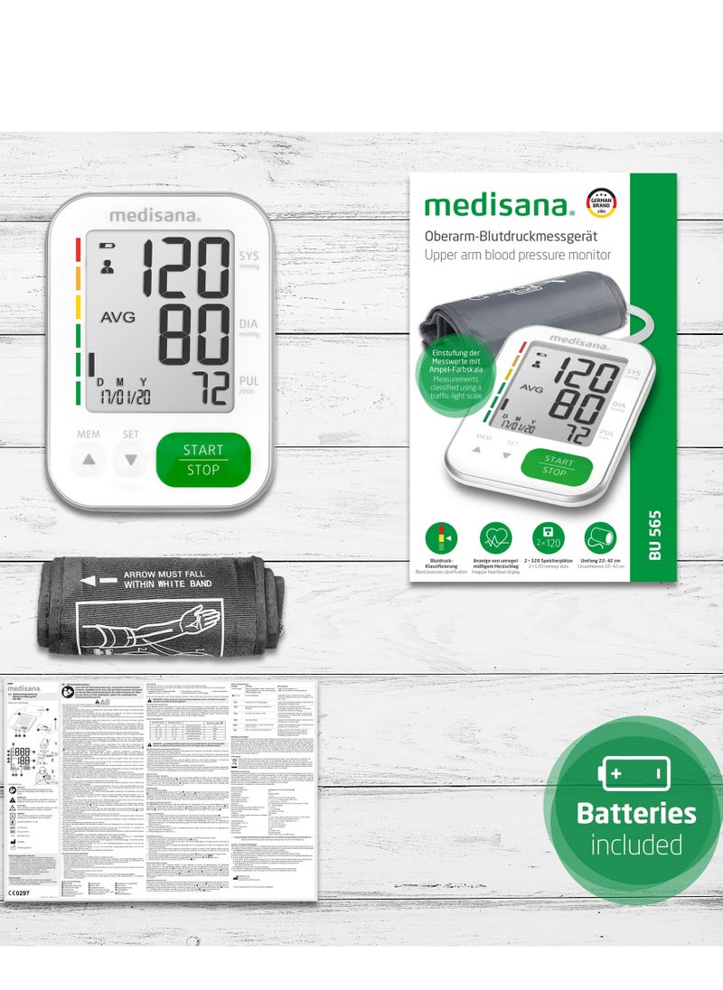 Medisana - BU 565 Upper Arm Blood Pressure Monitor - Image 1