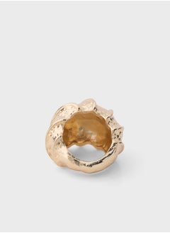 ELLA Statement Hammered Ring  - Image 3