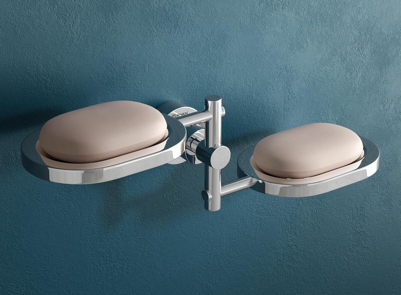 GRIVAN 304 Stainless Steel Soap Holder for Bathroom Wall Mounted Soap Dish Stand for Home Kicthen Bathroom Accessories - Image 1