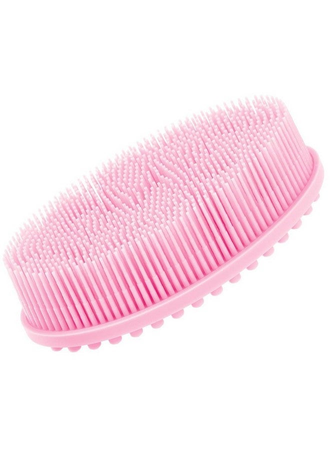 JUDEE Soft Silicone Body Scrubber Body Silicone Scrubber Brush Silicone Body Wash Scrubber for Skin Exfoliation,Silicone Baby Bath Scrubber Baby Bath Brush (Bath Brush) - Image 1