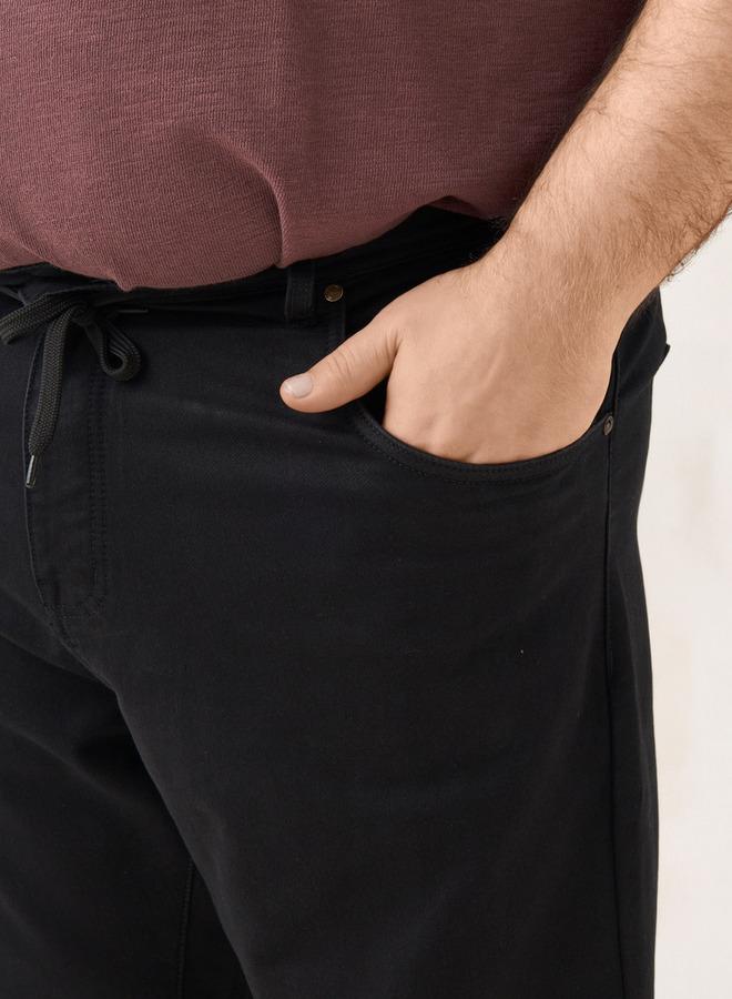 سبلاش فيڤ جينز مقاس كبير بقصة مريحة مع جيوب - Image 4