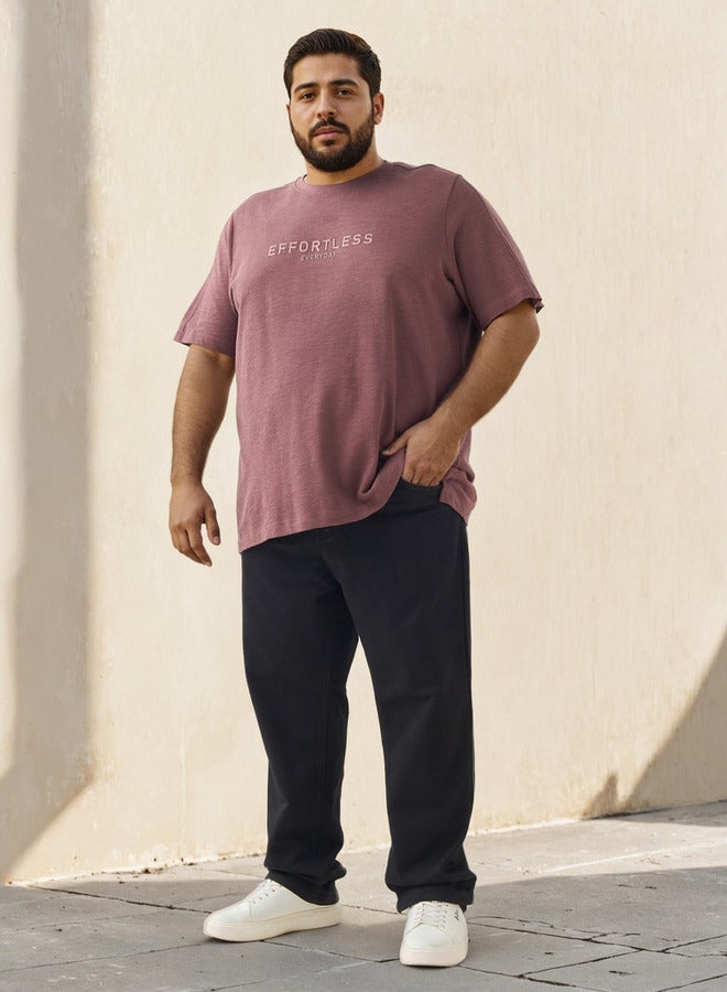 سبلاش فيڤ جينز مقاس كبير بقصة مريحة مع جيوب - Image 2