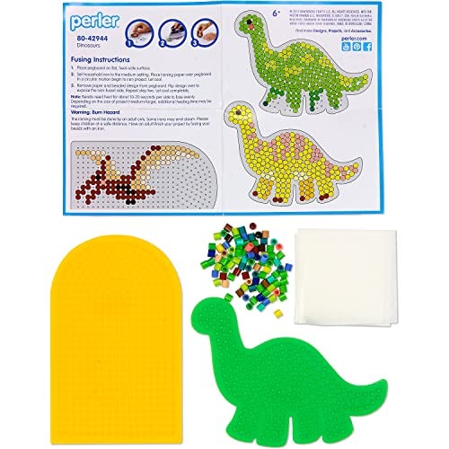 Perler Dinosaur Craft Bead Bucket Activity Kit, 5004 pcs - Image 4