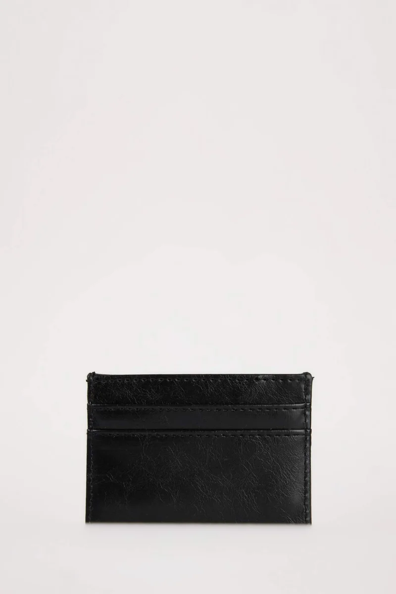 Defacto  Man Faux Leather Card Holder for Men | Best Price UAE