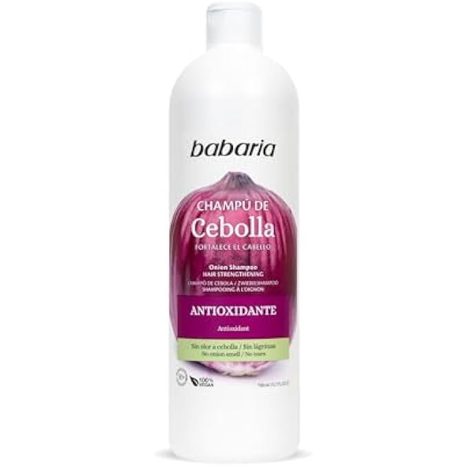 Babaria SHAMPOO, ONION ANTIOXIDANT SHAMPOO, 700 ML - Image 1