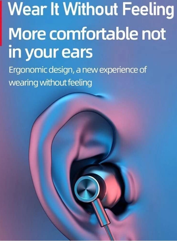 هوتو سماعة أذن داخلية بلوتوث. سماعه بلوتوث بصوت واضح وقوي. سماعة لاسلكية حول الرقبة خفيفة الوزن ومناسبة لرياضة. سماعة اذن بلوتوث. سماعه بلوتوث سلك حول الرقبة بساعات عمل حتى 80 ساعة. سماعه رقبه بميكرفون مدمج وواضح. - Image 3