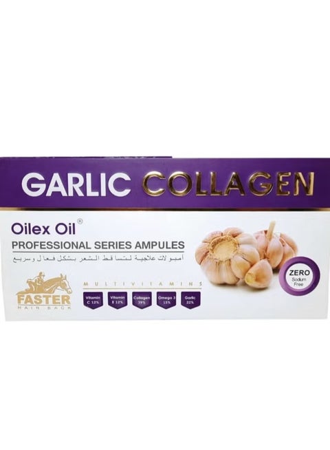 Faster  Garlic Ampoules To Treat Hair Loss 5 Ampoules
