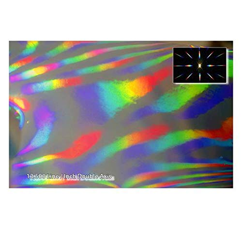 Bartovation 13,500 Lines/inch Diffraction Grating Sheet - Double Axis [60" x 6" Roll] - Image 2