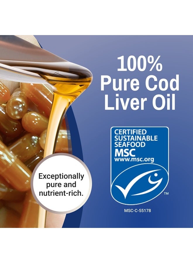 Green Pasture Fermented Cod Liver Oil Orange Flavor 120 Caps - Image 3