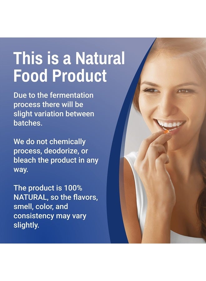 Green Pasture Fermented Cod Liver Oil Orange Flavor 120 Caps - Image 5