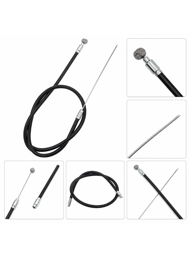Fukukawa Universal Bicycle Rear Brake Cable 2 Meter Heavy Duty Brake Wire for MTB Road Bike BMX Hybrid Cycle Smooth Braking Replacement Cable - Image 2