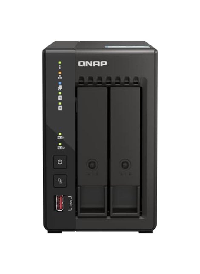 QNAP TS-253E-8G 2 Bay Desktop NAS  - Image 2