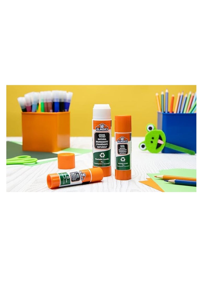 إلميرز 10 قطع من عصا الصمغ الأبيض بوزن 20 جرام - Image 4