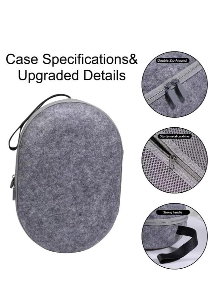 General The hard carrying case is suitable for the Meta Quest 3 VR headset and headset console headset carrying case with custom storage waterproof and shockproof carrying case  - Image 3