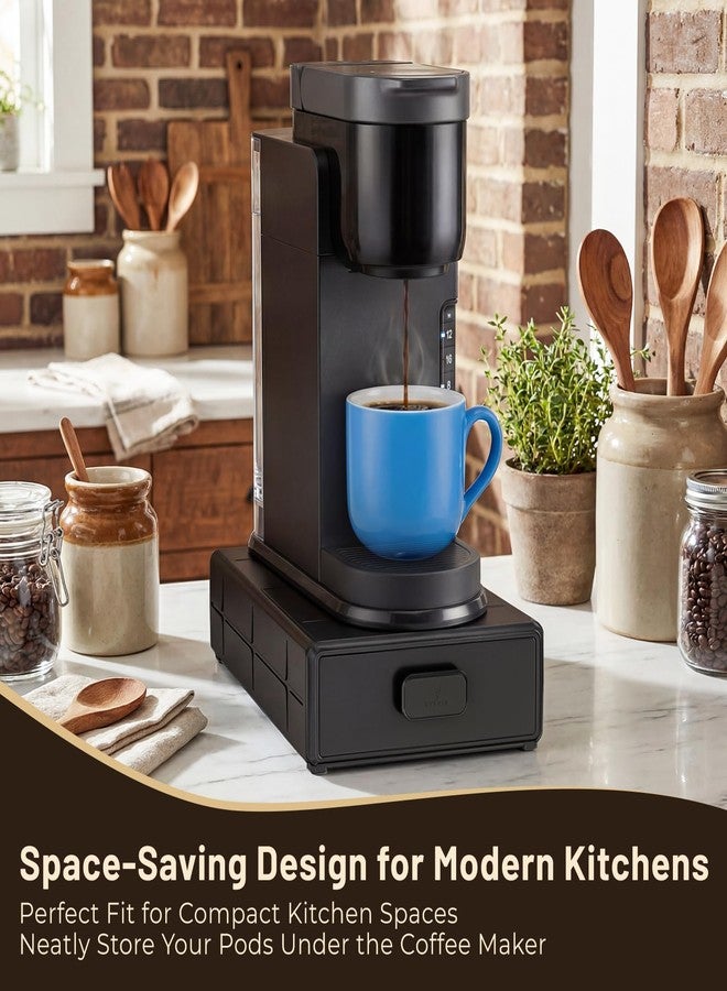 EVERIE Coffee Pod Organizer Drawer for Keurig K-Cup Pods, Holds 18 Pods - Compact, Easy-Access Design with Smooth Glide, Ideal for Small Spaces and Coffee Machines - Image 3