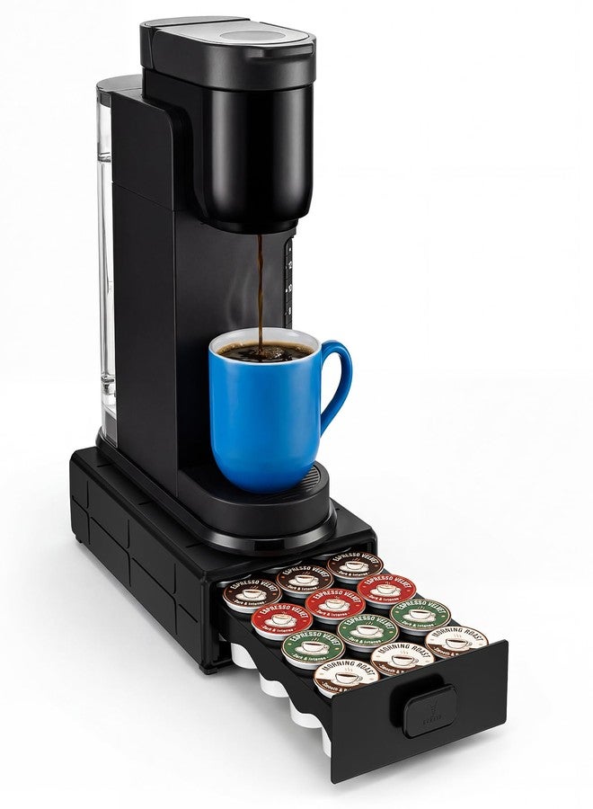 EVERIE Coffee Pod Organizer Drawer for Keurig K-Cup Pods, Holds 18 Pods - Compact, Easy-Access Design with Smooth Glide, Ideal for Small Spaces and Coffee Machines - Image 1