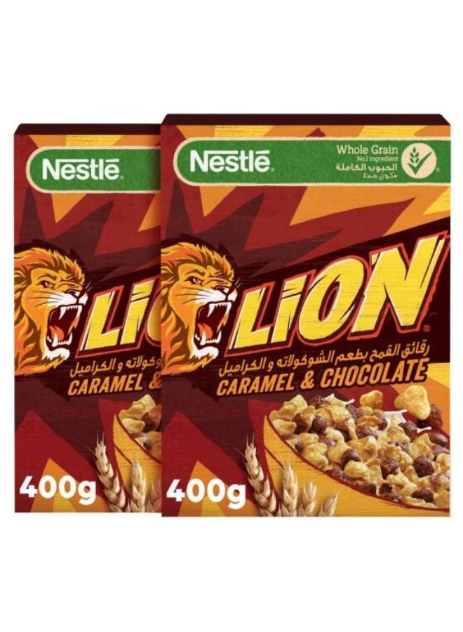 Lion Caramel Breakfast Cereal 15% Off 400g  - Image 1