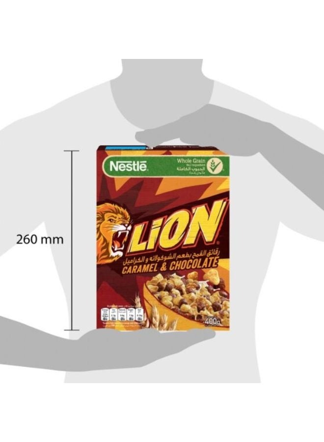 Lion Caramel Breakfast Cereal 15% Off 400g - Image 4