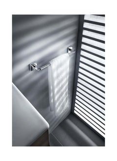 Roca Chrome Victoria (600Mm) Towel Rail -Silver  - Image 2