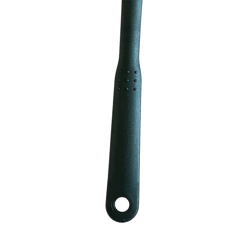 Large Black Plastic Kitchen Strainer Spoon With Long Handle For Cooking Frying Pasta Noodles Vegetables And Ice Cubes - Image 5