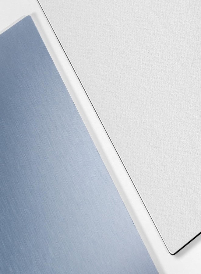 Stonehenge لوحة فنان ليجيون، 1/8" ألمنيوم مركب مصقول مع ورق ستونهنج أكوا بارد مضغوط أبيض، 100% قطن، 140 رطل، 5 x 7 بوصات لوسائط الرطبة - Image 4