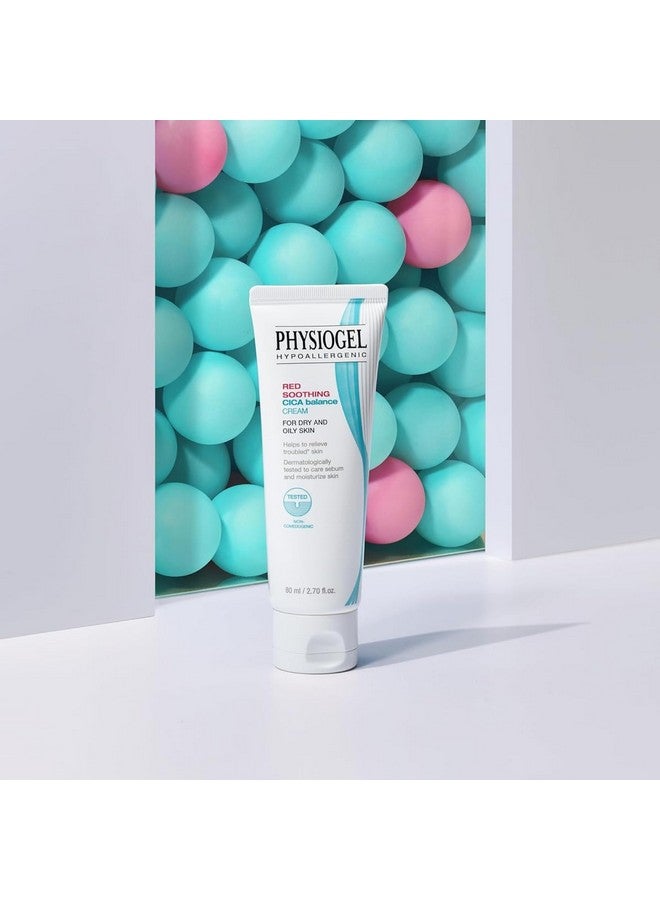 Physiogel Physiogel Red Soothing Cica Balance Face Cream Moisturizer for Men & Women - Manages Skin Troubles, Soothes Irritation & Redness while Controlling Sebum - Cica, PEA, Niacinamide, Panthenol - Image 5